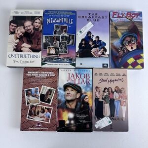 Lot of 6 Classic VHS Movies